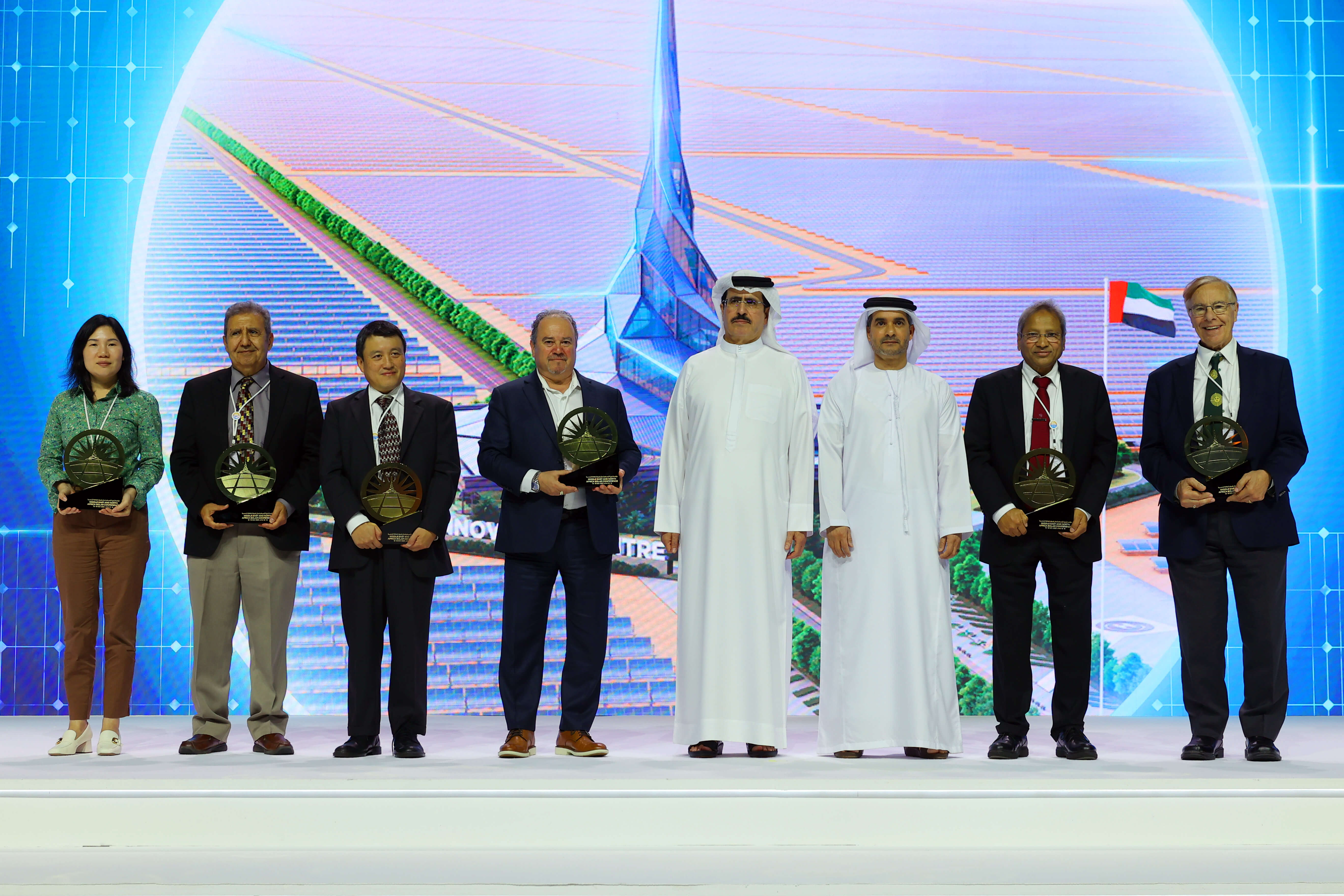 The first MENA Solar Conference honours the most prominent participating speakers and researchers The first MENA Solar Conference honours the most prominent participating speakers and researchers
