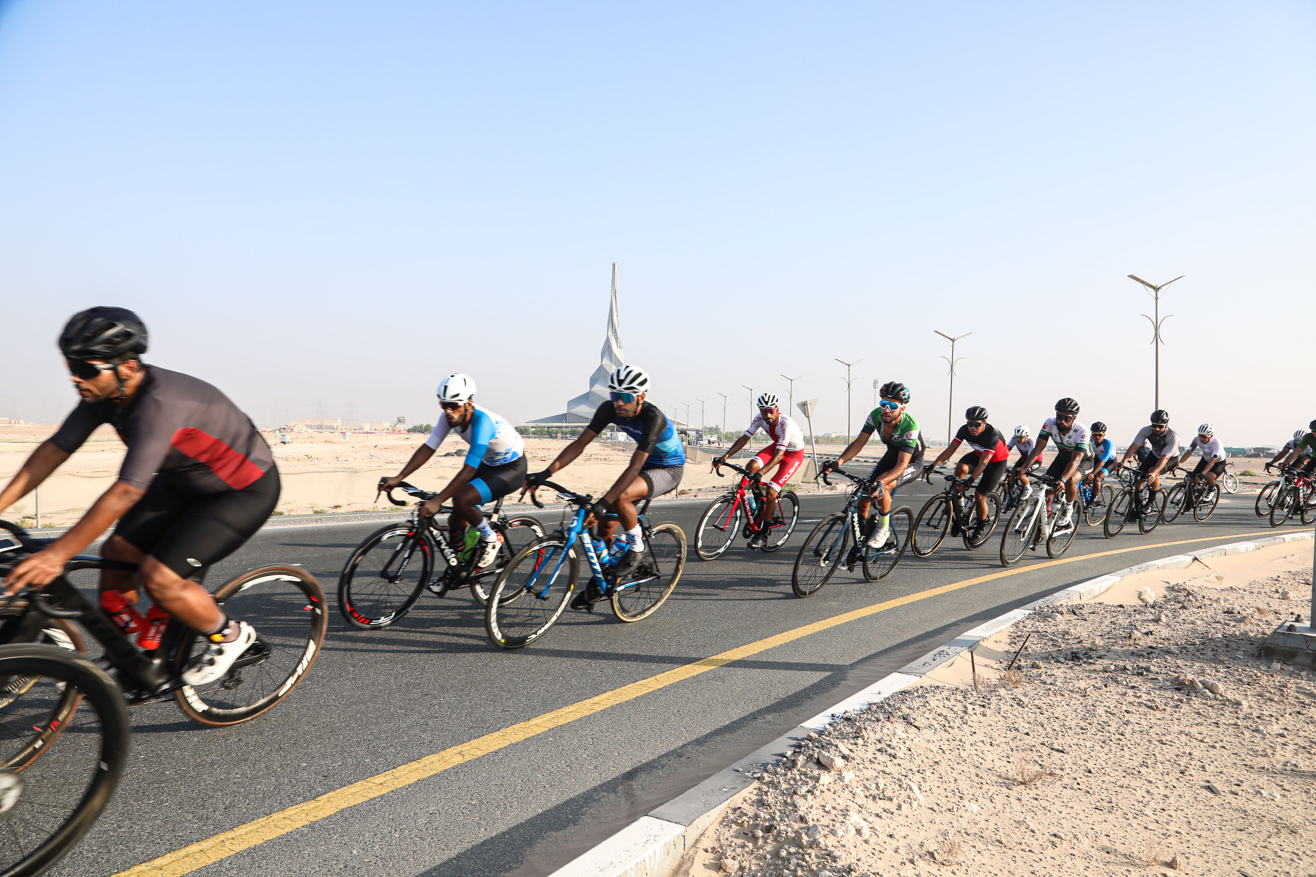The Mohammed bin Rashid Al Maktoum Solar Park hosts community cycling challenge